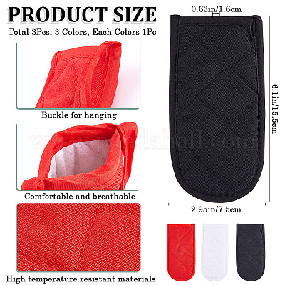 Polyesterresistentes Topflappen-Set&nbsp;AJEW-CP0008-62A-1