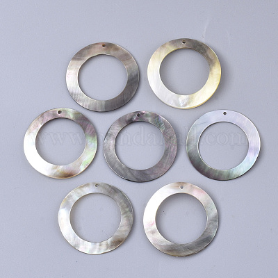 Schwarz Lippe Shell-Anhänger&nbsp;SSHEL-S251-30-1