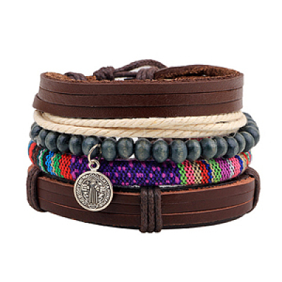 Multi-Strang-Armbänder&nbsp;BJEW-N0011-008-1