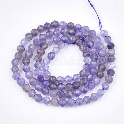 Natürlichen Amethyst Perlen Stränge&nbsp;G-T108-35-1