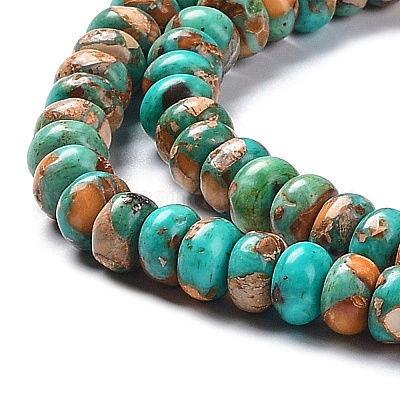Chapelets de perles en turquoise synthétique&nbsp;G-C034-02C-1
