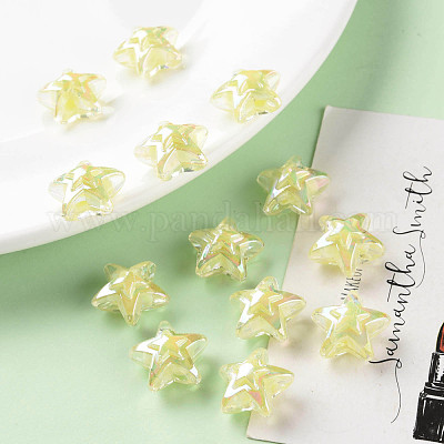 Perles en acrylique transparente&nbsp;TACR-S152-11B-07-1