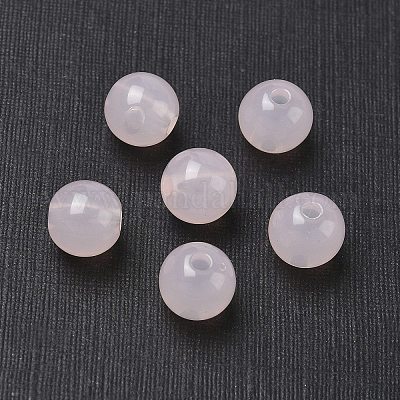Nachahmung Jade Acrylperlen&nbsp;SACR-S188-08mm-09-1