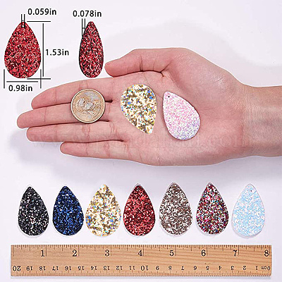 Shop SUNNYCLUE 1 Box 28pcs 14 Styles Leather Leopard Leaf Teardrop Earring  Making Charms Pendants with Hole for DIY Dangle Leather Earring Jewellery  Making Accessory for Jewelry Making - PandaHall Selected