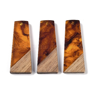Pendenti in resina e legno&nbsp;WOOD-F015-04B-1