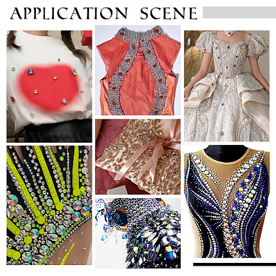 100 PZ 6/7 MM Perline Di Cristallo Di Vetro Intrecciato Sfaccettato