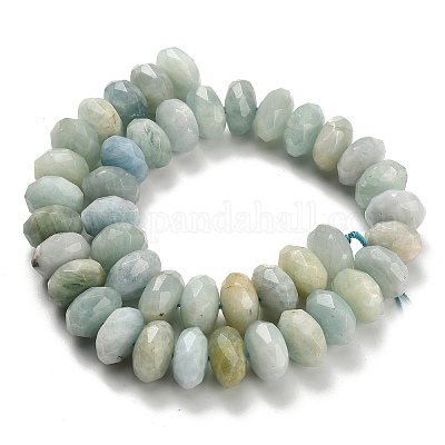 Natürliche Aquamarin Perlen Stränge&nbsp;G-H329-G01-16mm-1