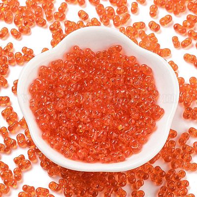 Perles de rocaille en verre&nbsp;SEED-A033-03B-01-1
