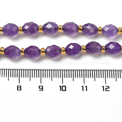 Natürlichen Amethyst Perlen Stränge&nbsp;G-H297-C09-01-1