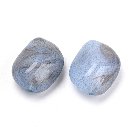 Perles en acrylique de gelée d'imitation OACR-S016-56-1