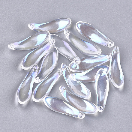 Pendentifs en verre transparent GGLA-S043-05A-1