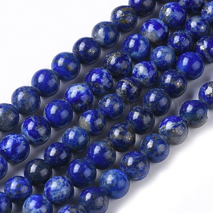 Chapelets de perles en lapis-lazuli naturel X-G-I258-01-1