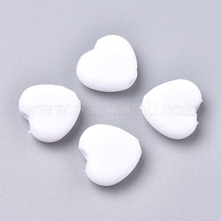Heart PVC Plastic Cord Lock for Mouth Cover KY-D013-04I-1