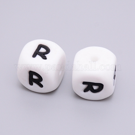 Silicone Beads SIL-WH0002-25B-R-1