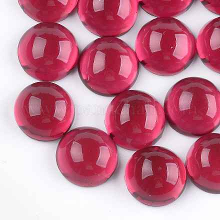 Durchscheinende Harz-Cabochons RESI-S361-14mm-04-1