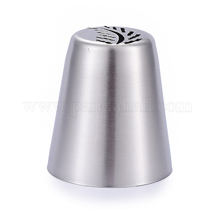 Leaf Stainless Steel Russian Piping Tips DIY-D036-21P-1