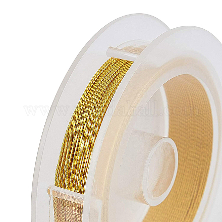 BENECREAT Round Copper Wire for Jewelry Making CWIR-BC0003-0.6mm-G-1