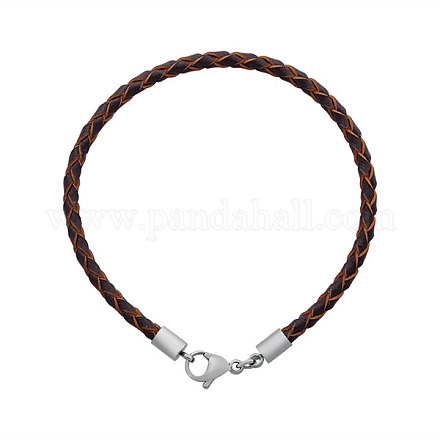 Création de bracelet en cuir tressé MAK-M020-11-A-1