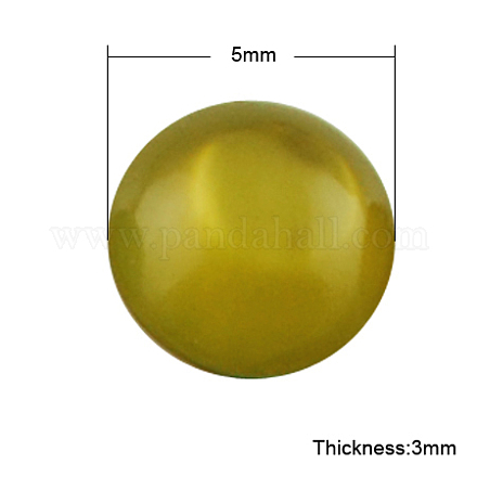 Resin Cabochons CRES-R062-5mm-8-1