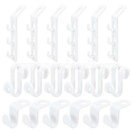 Shop SUPERFINDINGS 44pcs 3 Styles Plastic Clothes Hanger Connector