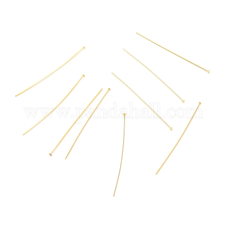 Brass Flat Head Pins KK-F824-114F-G-1