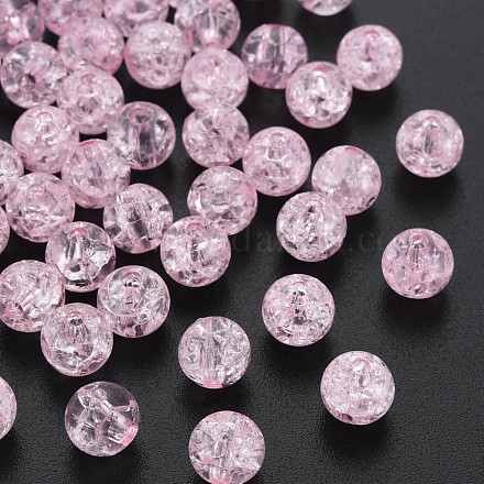 Perline di acrilico trasparente crackle MACR-S373-66-N02-1