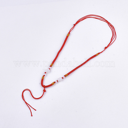 Nylonband Halskette Herstellung MAK-T005-01A-1