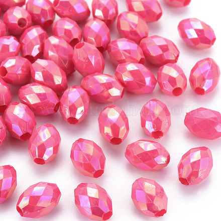 Opaque Acrylic Beads TACR-S153-32I-03-1