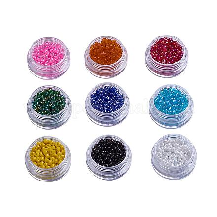 Perles de rocaille en verre DIY-X0272-4mm-06-1