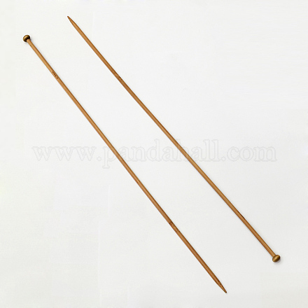 竹シングル尖った編み針  ペルー  400x19x10mm  2個/袋 TOOL-R054-10mm-1