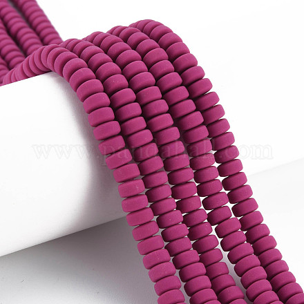 Handmade Polymer Clay Beads Strands CLAY-N008-24-1