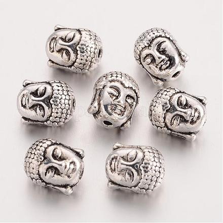 Perlas de aleación de zinc de estilo tibetano TIBEB-S038-01-1