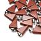 Natural Red Jasper Pendants, with 201 Stainless Steel Finding, Triangle, 24x15x5mm, Hole: 3x7.5mm