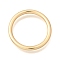 Brass Linking Rings, Round Ring, Real 18K Gold Plated, 21x2mm, Inner Diameter: 17mm
