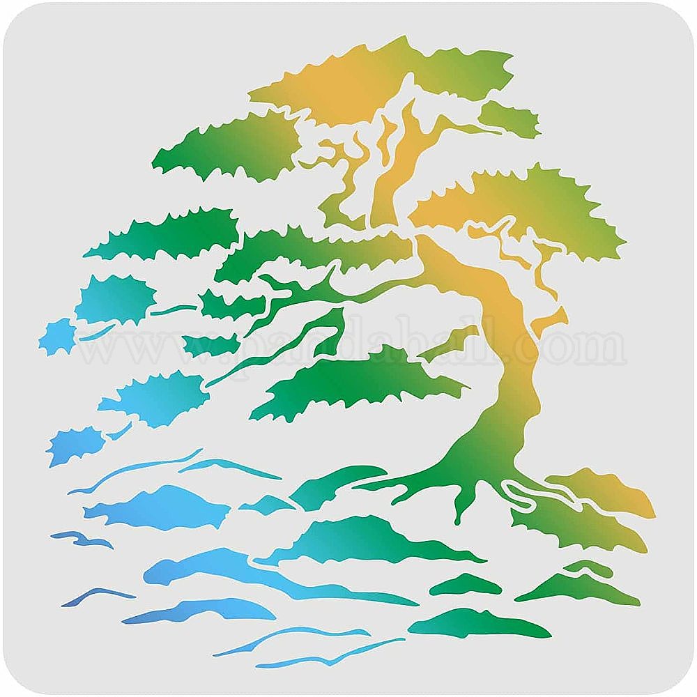 American Flag - Juego De Plantillas De 50 Estrellas 10 Plantillas De Pintura Reutilizables Para Pintar En Paredes Madera Tela