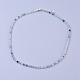 Природные флюорита бисером ожерелья NJEW-K114-A-A16-1