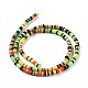Handmade Polymer Clay Beads Strands CLAY-R089-3mm-002-3