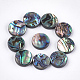 Abalone shell / paua shell beads SSHEL-T008-06B-1