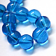 Chapelets de perles rondes en verre transparent peint DGLA-Q022-6mm-23-2