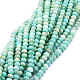 Chapelets de perles en amazonite naturelle G-E569-I06-1