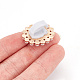 NBEADS DIY Oval Shoes Buckle Clips Decoration Making Kit FIND-NB0004-22-3