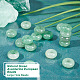 Olycraft 20pcs perles européennes d'aventurine verte naturelle G-OC0004-54-4