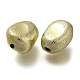 Perles en plastique ccb avec placage UV&nbsp;CCB-D008-05G-2