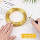 Kits de bijoux enroulés de fil de bricolage DIY-BC0011-81G-04-5