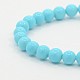 Bracelets de perles rondes élastiques pour femmes élégantes BJEW-M019-02H-3