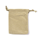Sacs de bijoux de velours rectangle&nbsp;LS-TP-O004-B-03-1