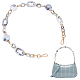 WADORN Acrylic Beaded Bag Chain Strap FIND-WH0092-30-1