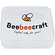 Beebeecraft-caja pequeña de plástico transparente CON-BBC0001-01-1