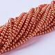 Glass Pearl Beads Strands HY6mm85-3