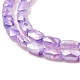 Chapelets de perles en verre imitation jade GLAA-P058-04A-4